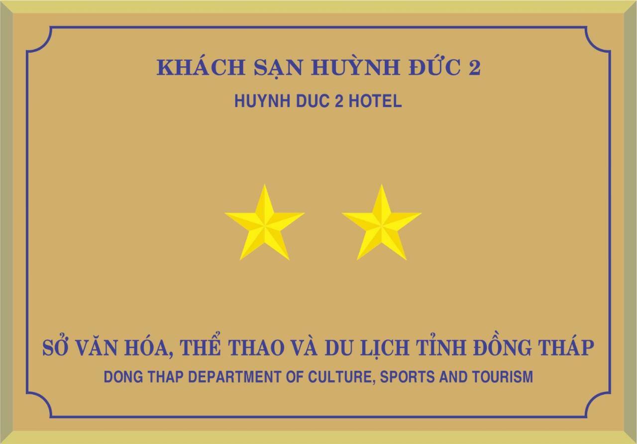 Huynh Duc 2 Hotel Cao Lãnh Exteriér fotografie